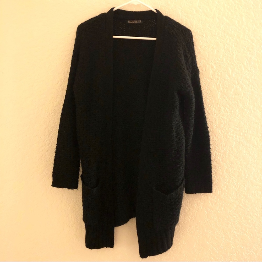 Knit cardigan